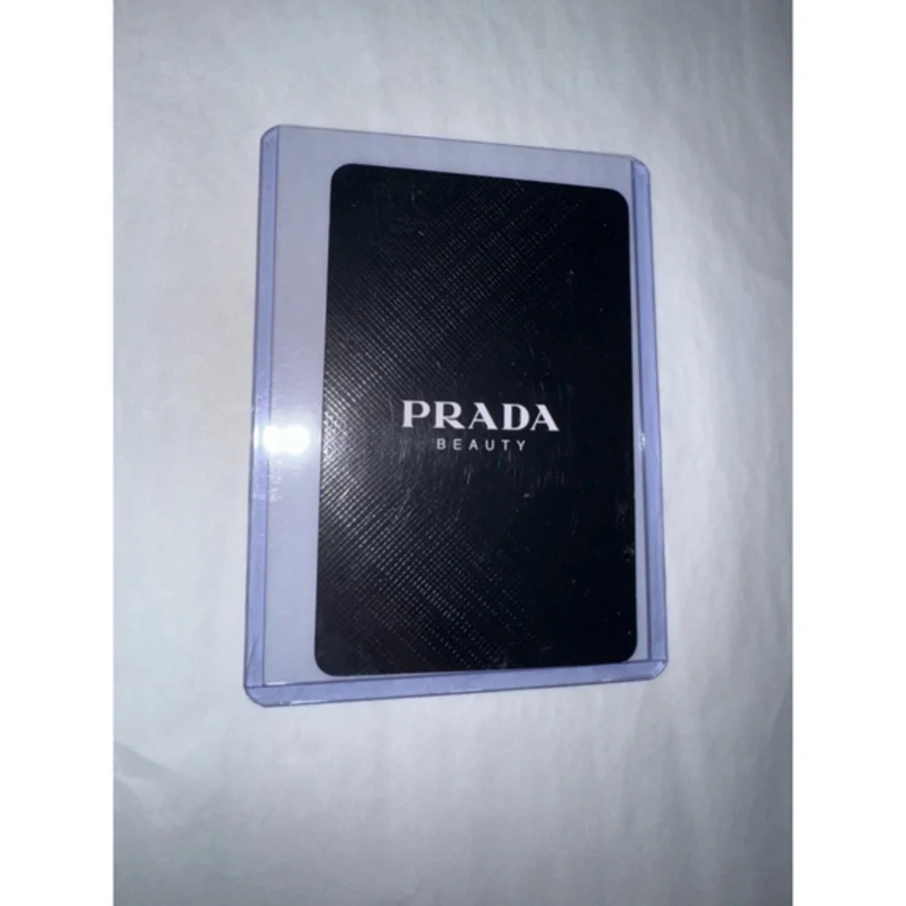 Prada Beauty Playing Card